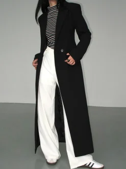 Collar Pocket Blazer Coat