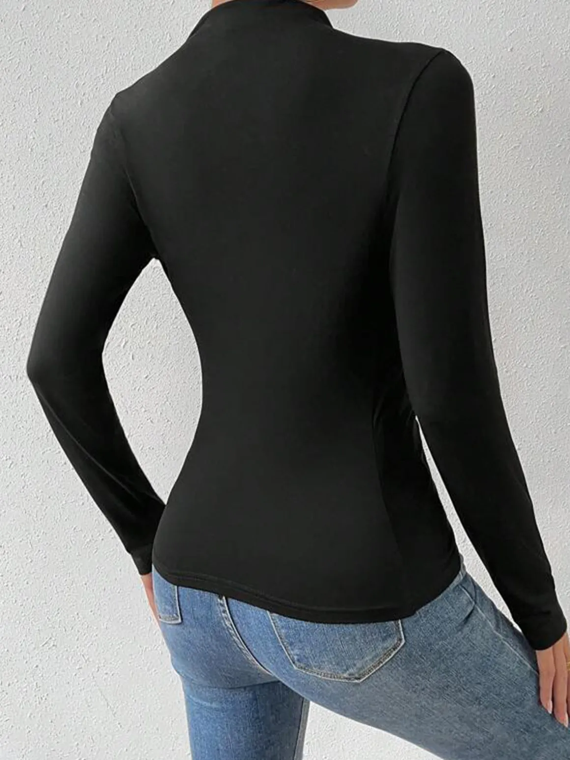 Color Block Long Sleeve T-Shirt
