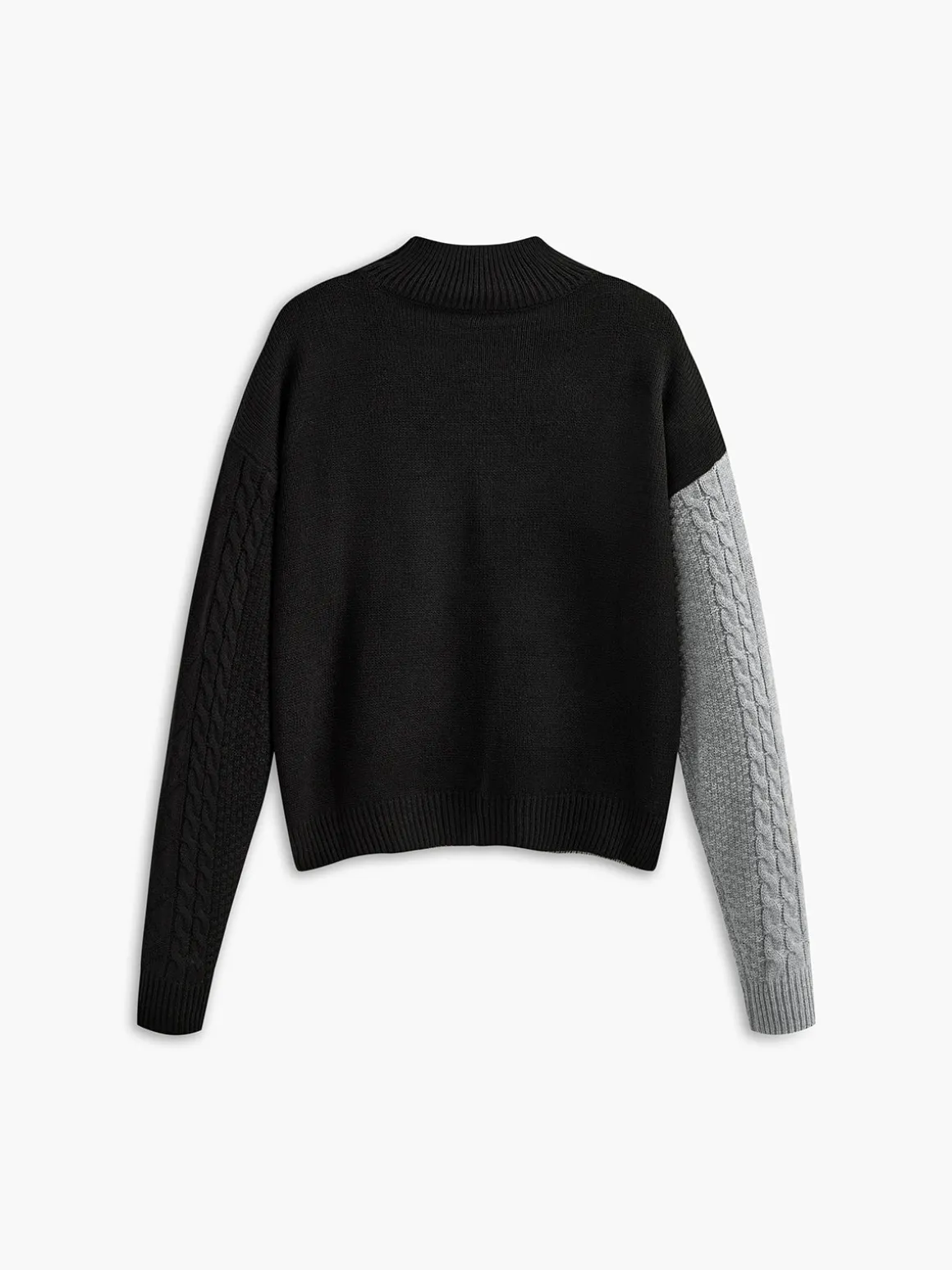 Color Block Pullover Sweater