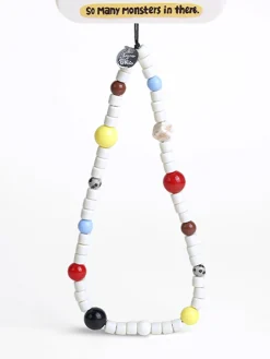 Colorful Beaded Phone Lanyard