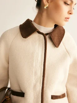 Contrast Binding Minky Jacket