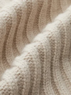 Contrast Button Ribbed Cardigan