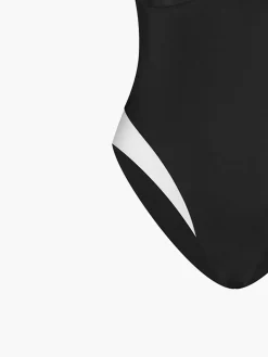Contrast One-Piece Swimsuit