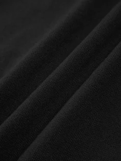 Contrast Trim Button Up Ribbed Shirt