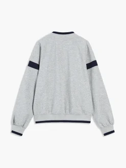 Contrast Trim Oversized Sweatshirt