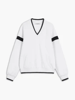 Contrast Trim Oversized Sweatshirt