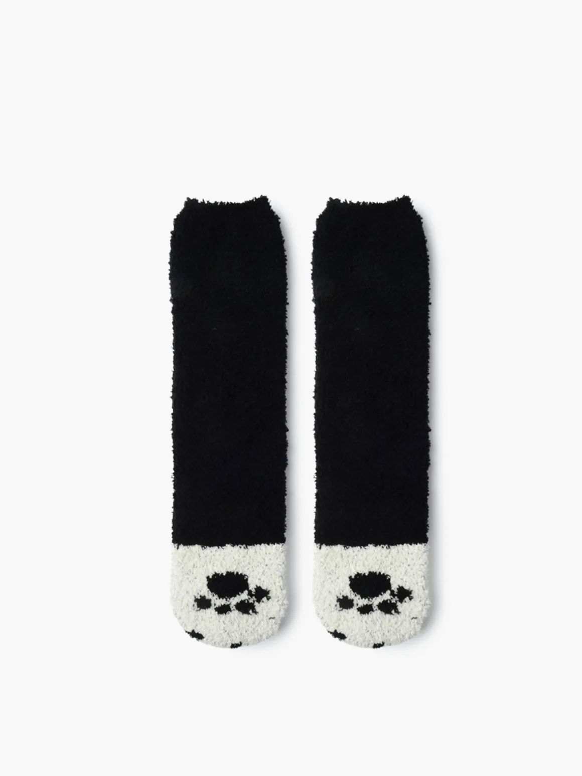 Coral Fleece Polka Dot Socks