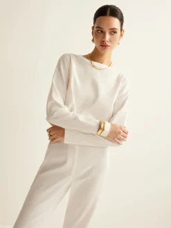 Cotton & Linen Bow Shirt