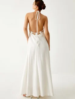 Cotton & Linen Cami Long Dress