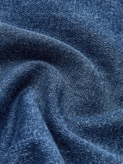 Cotton Denim Bootcut Jeans