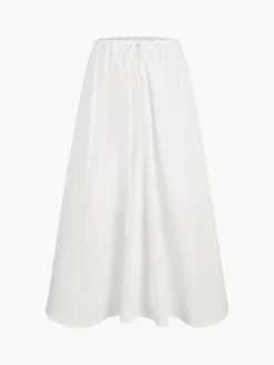 Cowgirl Aesthetics Zippered Maxi Skirt