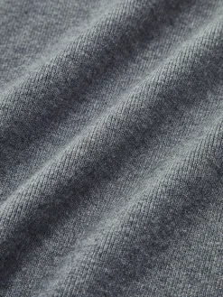 Crew Neck Button Knit Cardigan