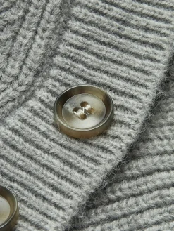 Criss Cross Button Sweater