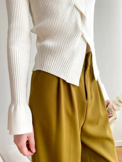 Criss Cross Halter Sweater