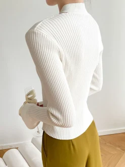Criss Cross Halter Sweater