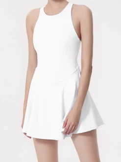 Criss Cross Jersey Active Dress