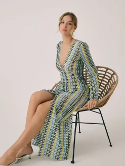 Crochet Vacation Split Long Dress