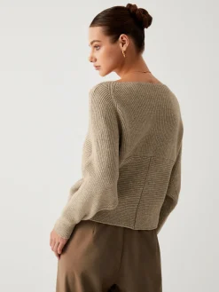 Cross My Heart Oversized Crop Sweater