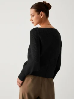 Cross My Heart Oversized Crop Sweater