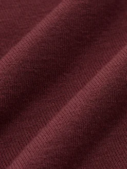Cross-Over Collar Pleated Cinched T-Shirt