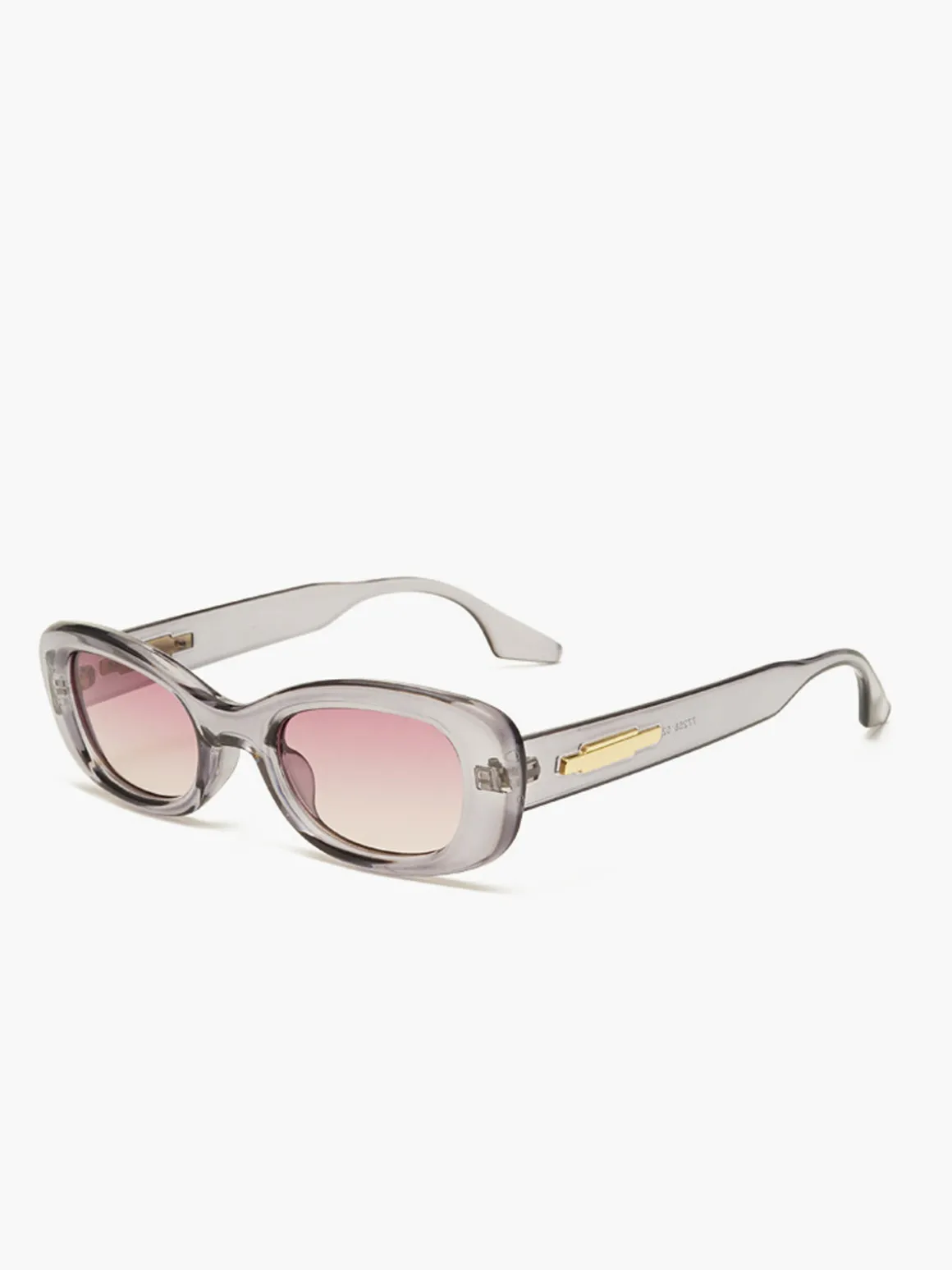 Crystal Color Frame Sunglasses