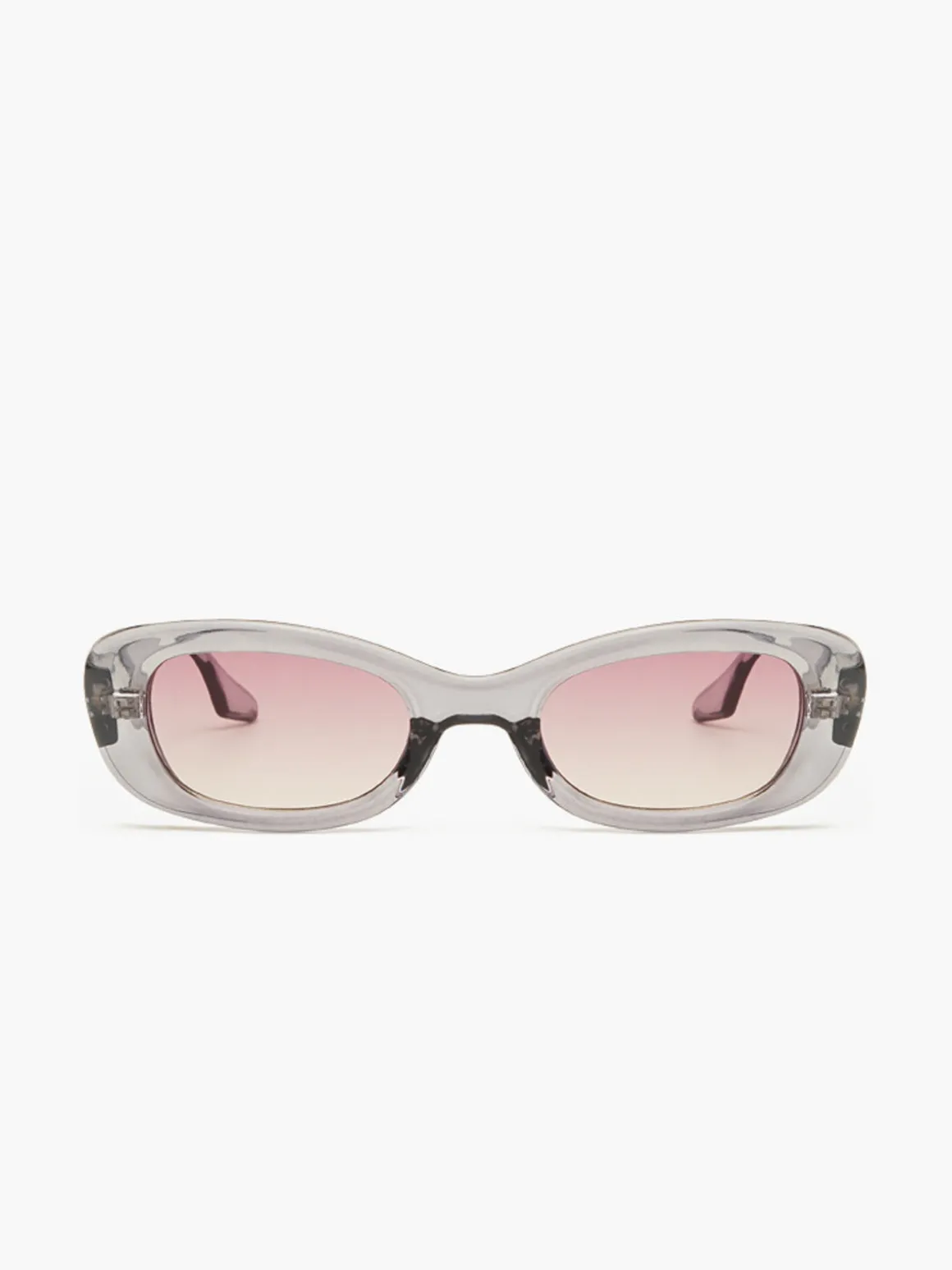 Crystal Color Frame Sunglasses