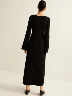 Cutout Soft Sweater Dress