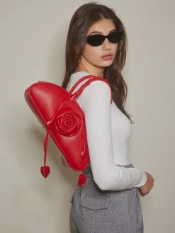 3D Flower Tassel Armpit Bag
