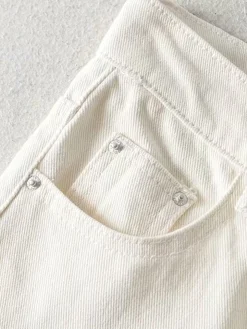 Denim Straight Leg Jeans