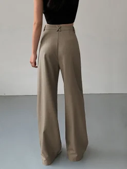 Divine Pleat Wide Leg Dress Pants