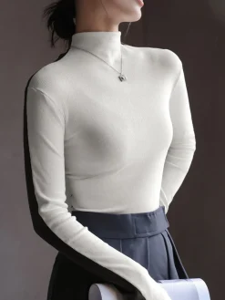 Double Sided Colorblock Long Sleeve Top