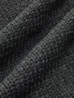 Double-Zip Pockets Lapel Cardigan