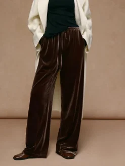 Drawstring Cozy Draped Pants