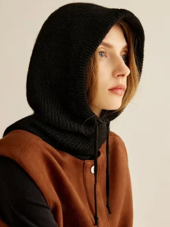 Drawstring Warm Balaclava Hat