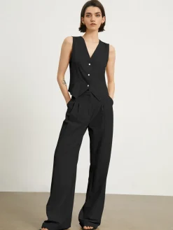 Effortless Linen Pants Set