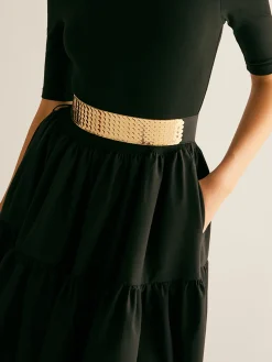 Elastic Fish Scale Belt