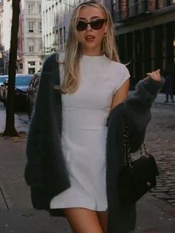 Elegant A-line Mini Dress