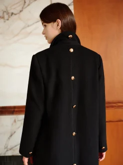 Elegant Lapel Belted Coat
