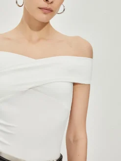 Elegant Off-Shoulder T-Shirts