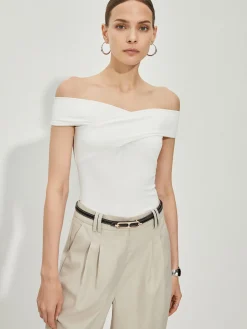 Elegant Off-Shoulder T-Shirts