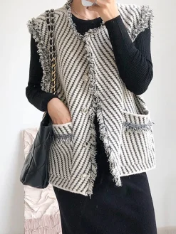 Elegant Tassel Vest