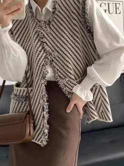 Elegant Tassel Vest