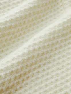 Elegant Wave Trim Cardigan