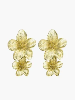 Fashionable Flower-Shaped Earrings