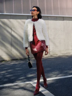 Faux Fur Short Coat