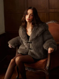 Faux Fur Winter Coat