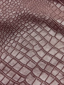 Faux Leather Textured Mini Skirt