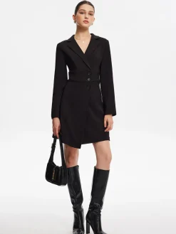 First Choice Blazer Long Sleeve Short Dress