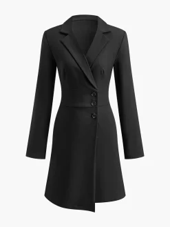 First Choice Blazer Long Sleeve Short Dress