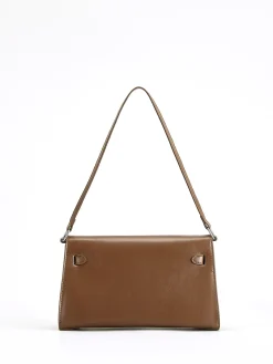 Flap Soft-Buckle Tote Bag